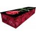 Loving Rose - Personalised Picture Coffin with Customised Design.